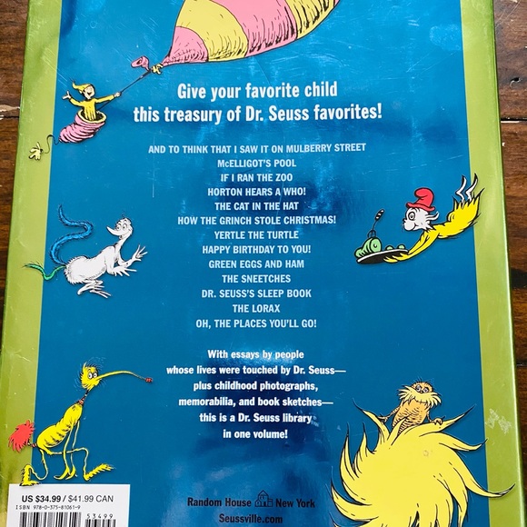 Dr. Seuss Favorite Book 13 Stories Mulberry - Picture 2 of 10